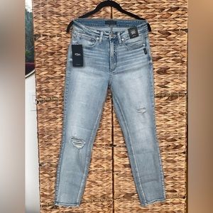 Brand New, Silver Jeans light wash skinny jean
